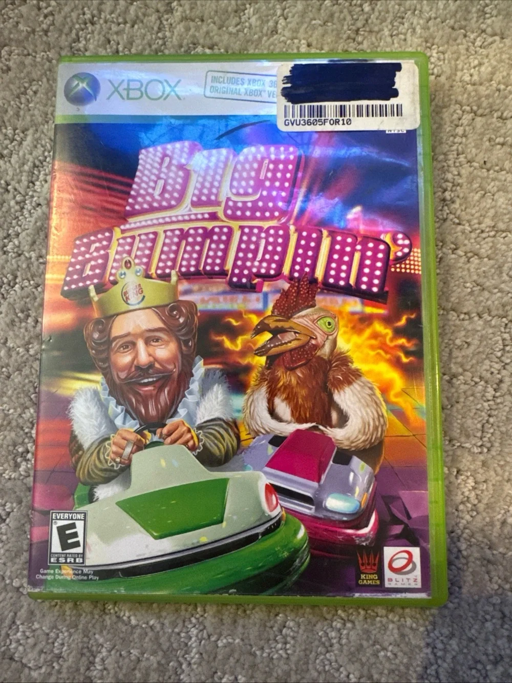 Video Game Case Back